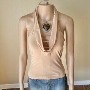 Vintage early 2000s club halter